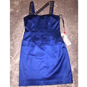 Sale ⚡️Royal Blue Embellished Strappy Dress 👗